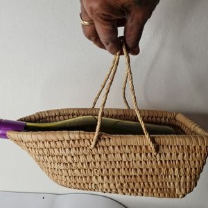 Raffia Wine holder